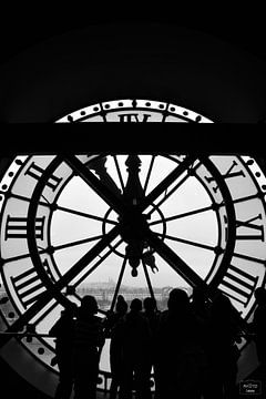 De grote klok in Parijs van Photo Julleke