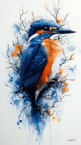 ijsvogel van Gelissen Artworks