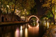 De Jacobibrug over de Oudegracht in Utrecht (2) van Donker Utrecht thumbnail