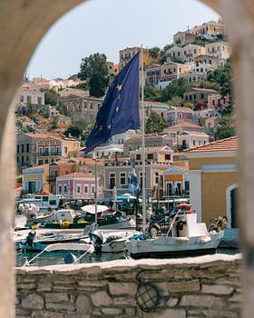 Blick auf die Insel Symi
