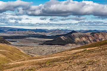 Uitzicht over IJsland van Thomas Heitz