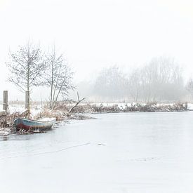 winters landschap von Bertrik Hakvoort