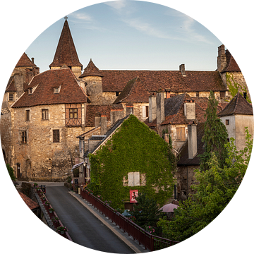 Het oude kasteel van Carennac