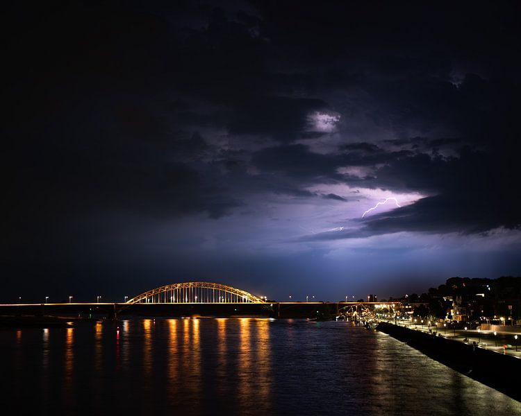 Orages sur le Waal par Matthijs van Houten
