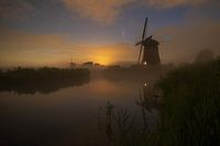 Komeet Neowise bij de molen