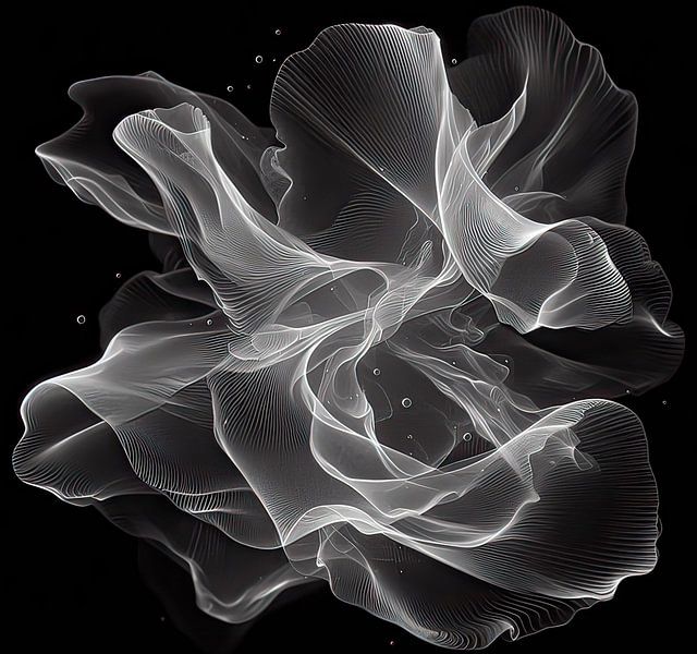 Veil in the wind by Kay Weber