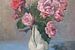 Stilleben mit Rosen in einer Vase - Öl auf Leinwand - Pieter Ringoot von Galerie Ringoot