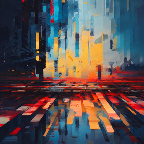 vloeiend dynamisch abstract