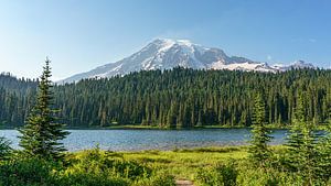 Stratovulkan Mount Rainier.