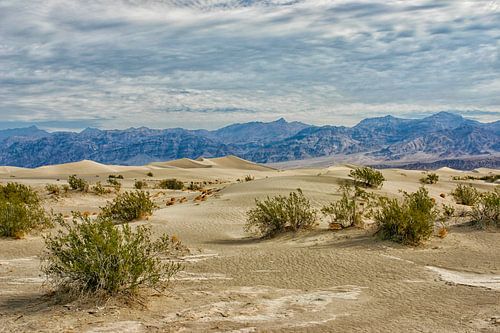 De prachtige woestijn van Death Valley in Californië