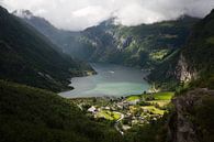 Geirangerfjord Norway von Eriks Photoshop by Erik Heuver Miniaturansicht