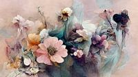 Wild Pastel Flowers