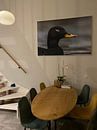 Photo de nos clients: Le grand canard de mer de près par Beschermingswerk voor aan uw muur