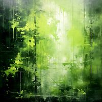 Groen Abstract