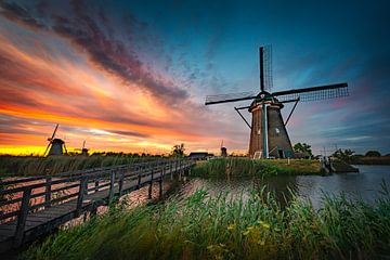 Kinderdijk sur Jordy Caris