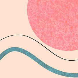 Zon en zee van Kay Weber