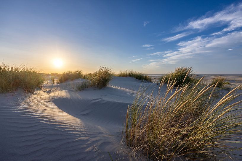 Sunset in the dunes I by Christoph Schaible