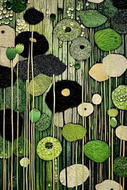 Rêves verts bio sur Wall Wonder