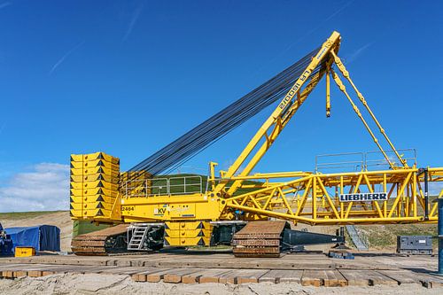 Liebherr-Raupenkran LR 1600/2 von BKV aus Barneveld.