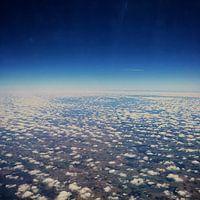 Vliegend over Frankrijk