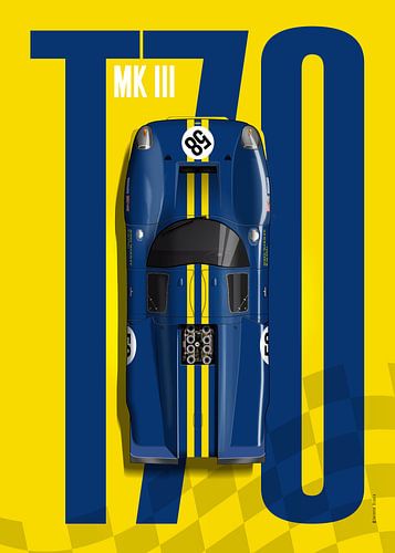 Lola T70 John Woolfe Racing Top hommage