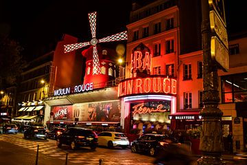 Moulin Rouge in Paris von Bianca  Hinnen