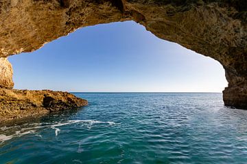 Cave in the Algarve by Dennis Eckert