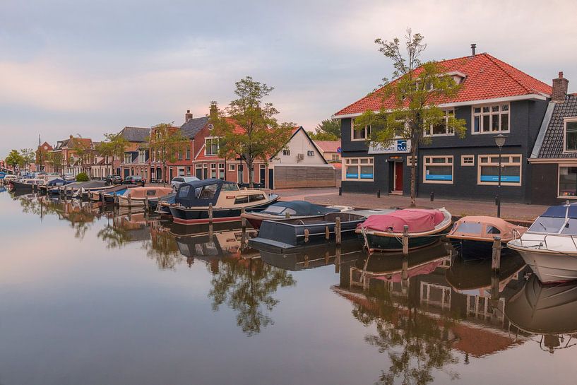 Boats in Sneek by peterheinspictures