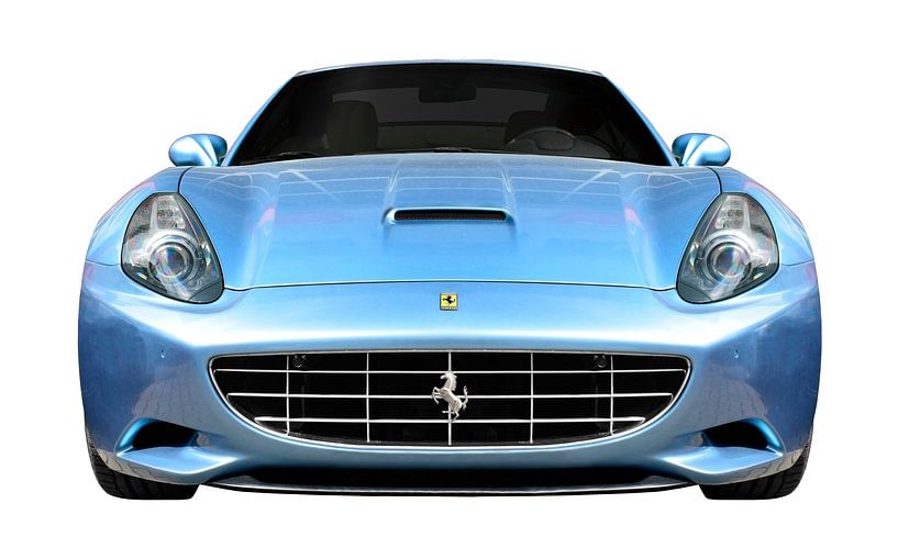 Ferrari California in original Azurro color von aRi F. Huber