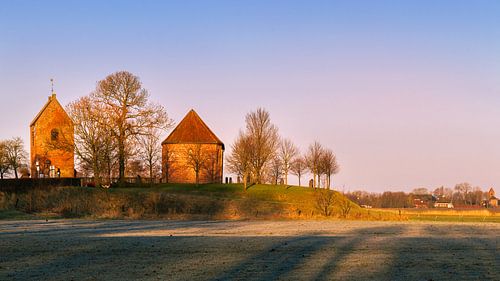 Het kerkje van Ezinge Groningen