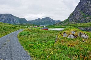 Ein Sommerabend auf der Insel Langøya