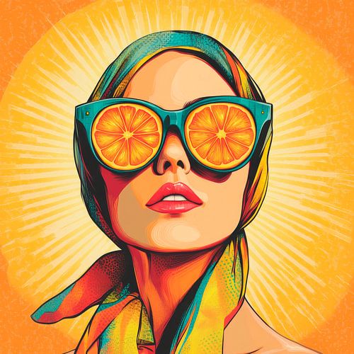 Frisheid van de zon en magie van fruit