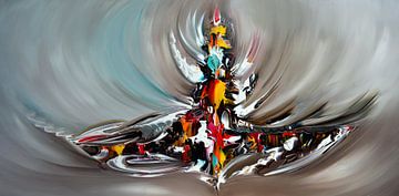 Abstract Power van Gena Theheartofart