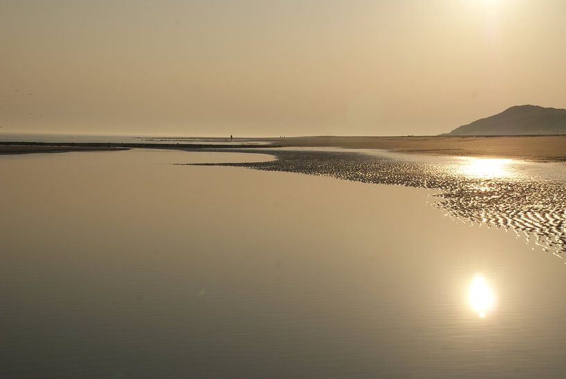 Zonsopkomst op Vlieland von Jan Nuboer