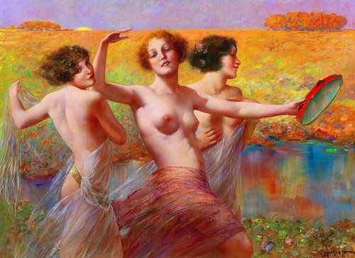 Eduard Ansen-Hofmann, The Three Graces by Atelier Liesjes