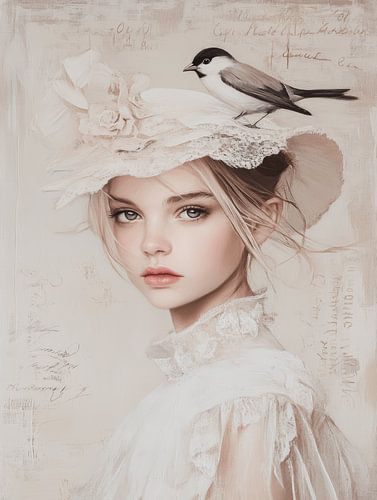 Het meisje en het vogeltje