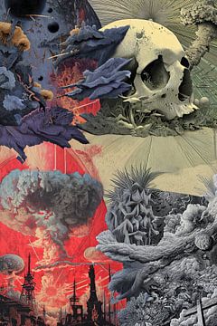 3D japon art abstrait Hiroshima Terreur