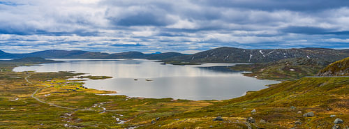 Panorama du parc national de Jotunheimen, Norvège sur Henk Meijer Photography