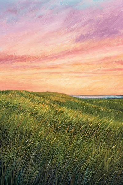 Meadow Landscape by Poster Art Shop