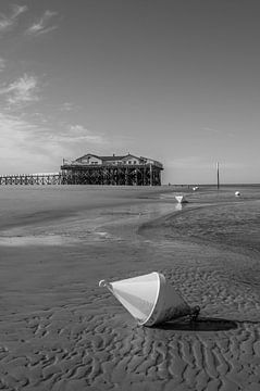 Coastal landscape St. Peter-Ording, North Sea by Karsten Rahn