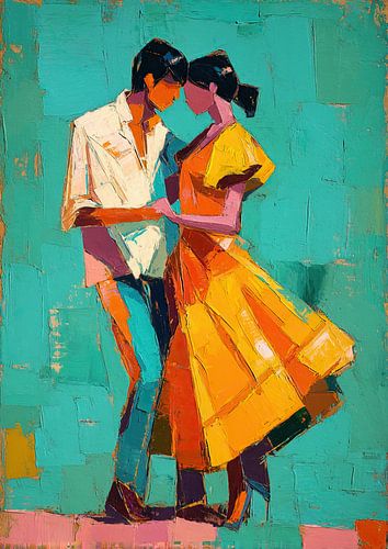 Gele Jurk | Dance Vibes van De Mooiste Kunst