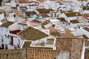 OLVERA Stadsgezicht - casas de olvera van Bernd Hoyen