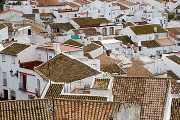 OLVERA Cityscape - casas de olvera by Bernd Hoyen