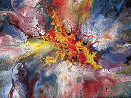 Fluid Art No. 22 by GreenART by Hubert Fenzl