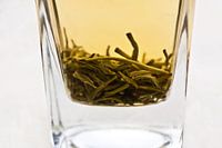 Een glas Chineze Puerh thee
