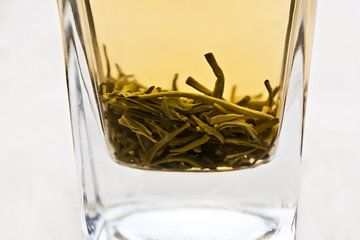 A glass of Chineze Puerh tea