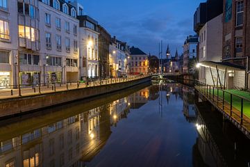 Ann de Leie in Ghent by Marcel Derweduwen