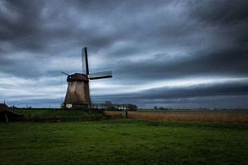 Molen in Schermerhorn van Sven van der Kooi (kooifotografie)