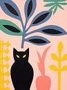 Mysterious cat still life in pastel colours by Frank Daske | Foto & Design thumbnail