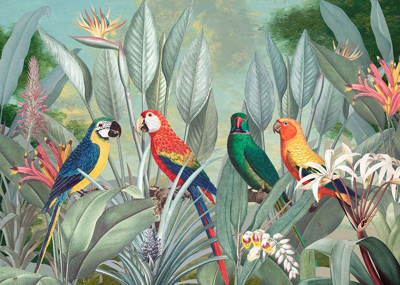 Birds in Paradise by Marja van den Hurk